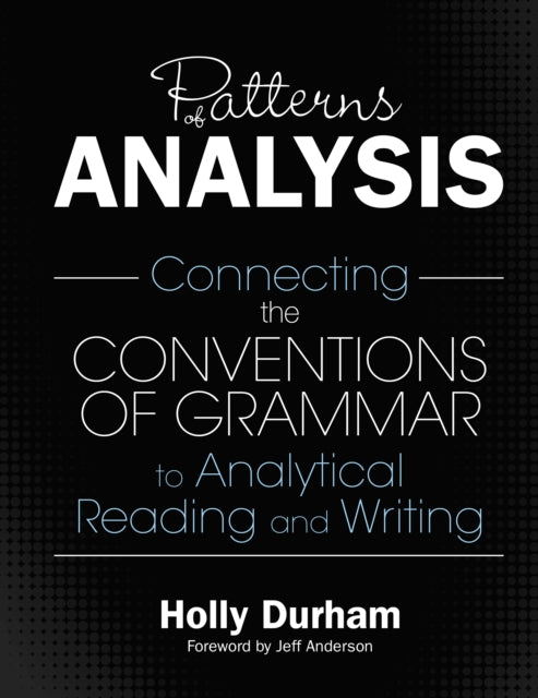 Book cover of: Patterns of Analysis