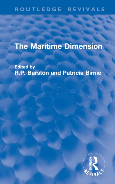 Book cover of: Maritime Dimension. By: R. P. Barston