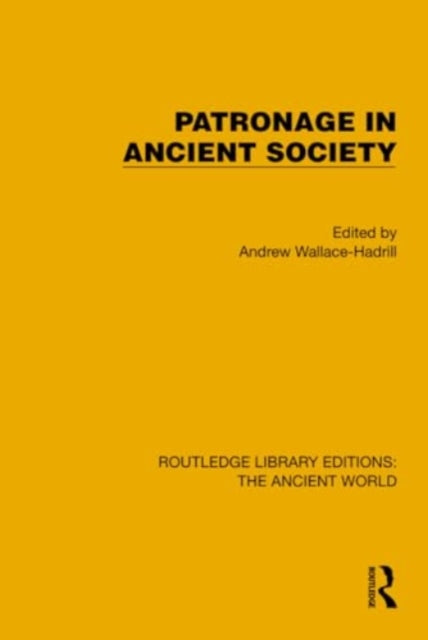 Book cover of: Patronage in Ancient Society