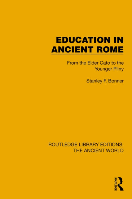 Book cover of: Education in Ancient Rome