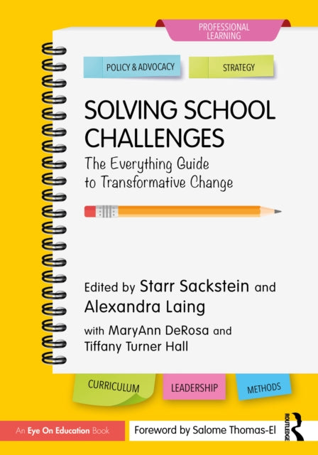 Book cover of: Solving School Challenges. By: Starr Sackstein