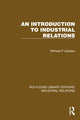 Book cover of: Introduction to Industrial Relations. By: Michael Peart Jackson