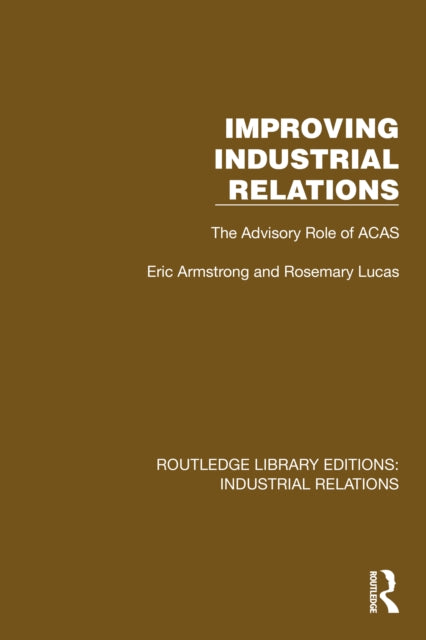 Book cover of: Improving Industrial Relations