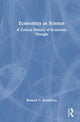 Book cover of: Economics as Science. By: Bernard C. Beaudreau