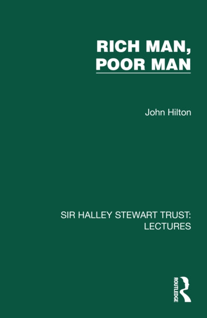 Book cover of: Rich Man, Poor Man. By: John Hilton