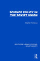 Book cover of: Science Policy in the Soviet Union. By: Stephen Fortescue