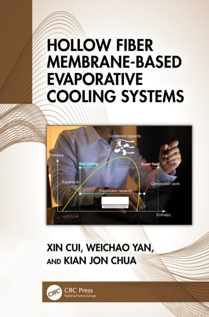 Book cover of: Hollow Fiber Membrane-Based Evaporative Cooling Systems. By: Xin Cui