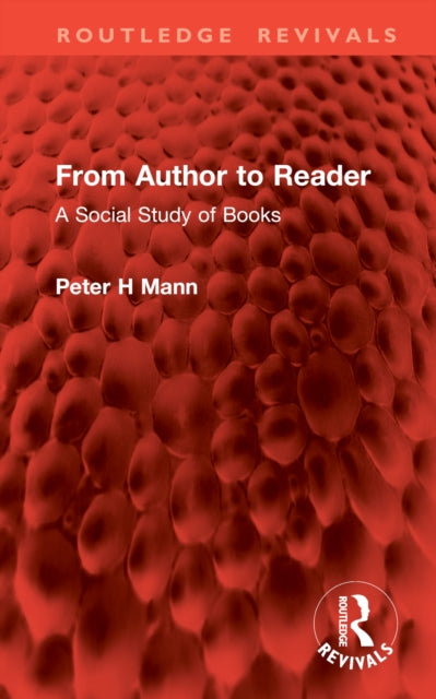 Book cover of: From Author to Reader