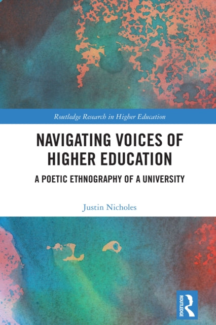 Book cover of: Navigating Voices of Higher Education
