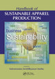 Book cover of: Handbook of Sustainable Apparel Production