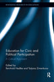 Book cover of: Education for Civic and Political Participation. By: Reinhold Hedtke