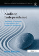 Book cover of: Auditor Independence. By: Ismail Adelopo