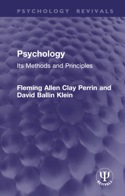 Book cover of: Psychology