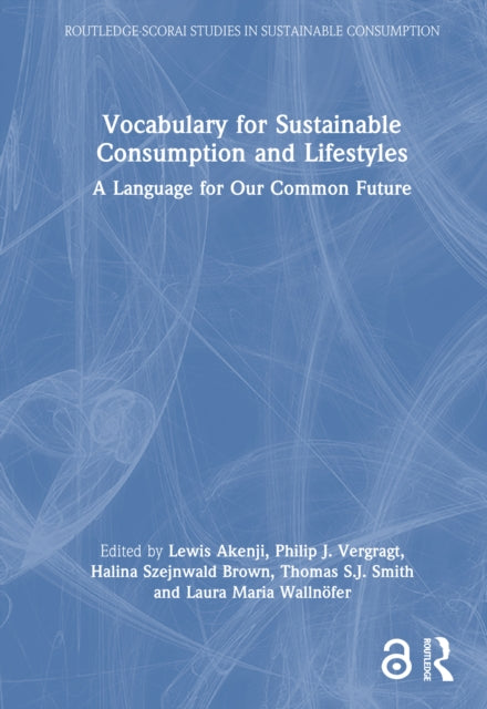 Book cover of: Vocabulary for Sustainable Consumption and Lifestyles