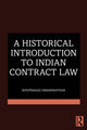 Book cover of: Historical Introduction to Indian Contract Law