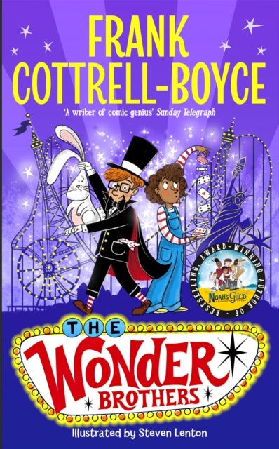 Book cover of: Wonder Brothers. By: Frank Cottrell Boyce
