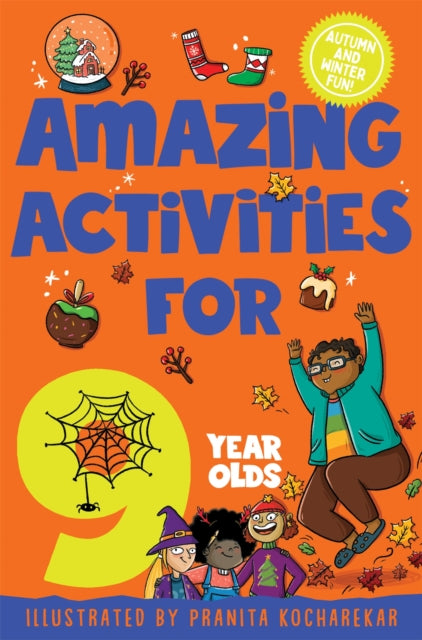 Book cover of: Amazing Activities for 9 Year Olds. By: Macmillan Children's Books