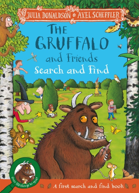 Gruffalo and Friends Search and Find, With 17 super scenes and over 120 things to spot! 9781035033270 Julia Donaldson