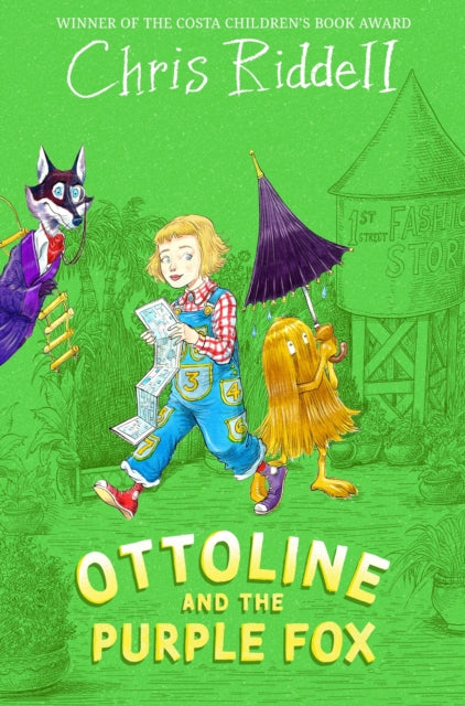 Book cover of: Ottoline and the Purple Fox. By: Chris Riddell