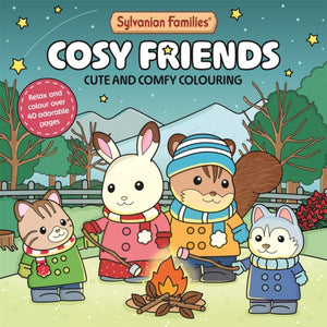Sylvanian Families Cosy Friends Colouring Book, Cute and Comfy Colouring for All Ages