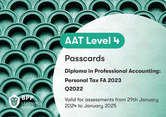 Book cover of: AAT Personal Tax. By: BPP Learning Media
