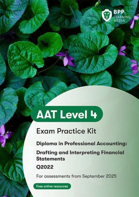 Book cover of: AAT Drafting and Interpreting Financial Statements