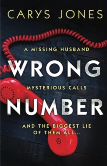 Book cover of: Wrong Number. By: Carys Jones