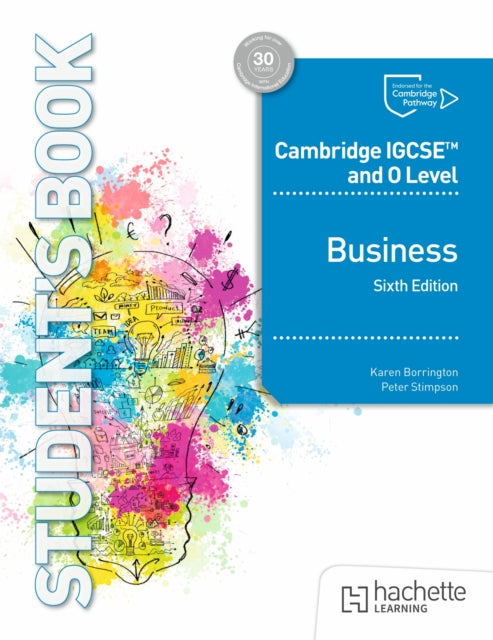 Cambridge IGCSE and O Level Business Sixth Edition 9781036010645 Karen Borrington