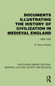 Book cover of: Documents Illustrating the History of Civilization in Medieval England. By: R. Trevor Davies