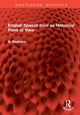 Book cover of: English Speech from an Historical Point of View. By: N. Bøgholm