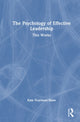 Book cover of: Psychology of Effective Leadership