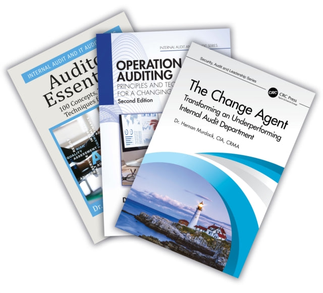 Book cover of: Change Agent, Auditor Essentials, and Operational Auditing Three-Book Set