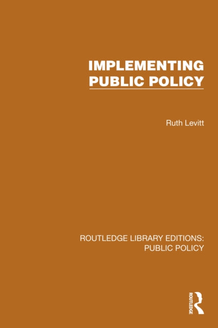Book cover of: Implementing Public Policy