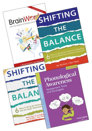 Shifting the Balance and the Science of Reading 4 Book Bundle