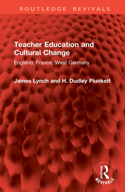 Book cover of: Teacher Education and Cultural Change