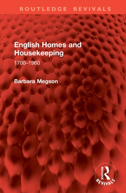 Book cover of: English Homes and Housekeeping