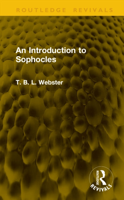 Book cover of: Introduction to Sophocles