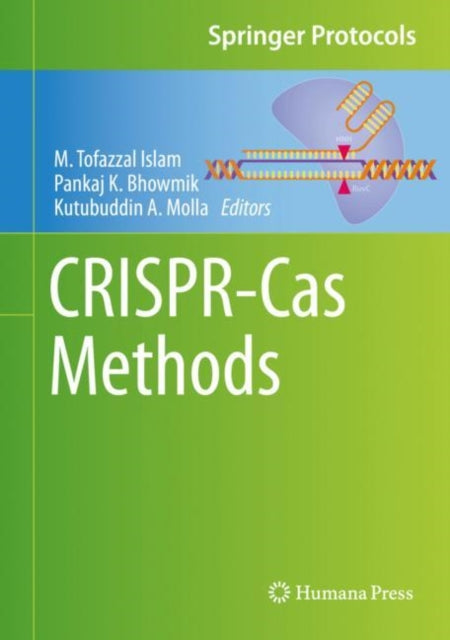 Book cover of: CRISPR-Cas Methods. By: M. Tofazzal Islam