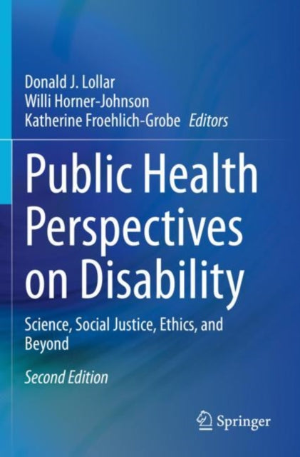 Book cover of: Public Health Perspectives on Disability. By: Donald J. Lollar