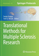Book cover of: Translational Methods for Multiple Sclerosis Research. By: Sergiu Groppa