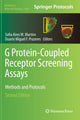 Book cover of: G Protein-Coupled Receptor Screening Assays. By: Sofia Aires M. Martins