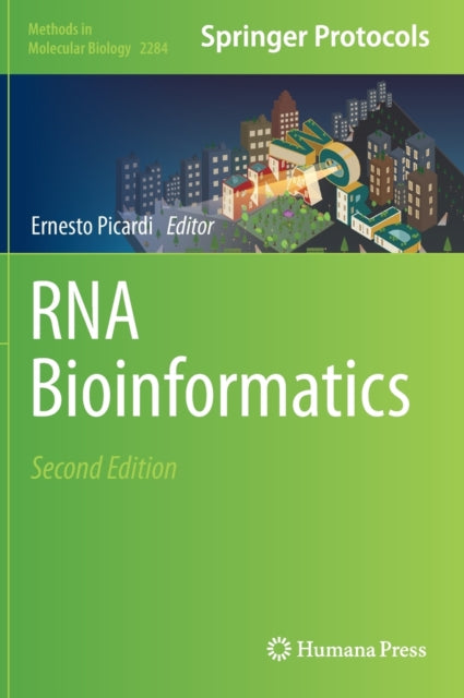Book cover of: RNA Bioinformatics. By: Ernesto Picardi