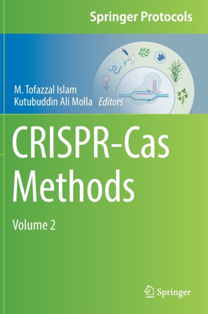 Book cover of: CRISPR-Cas Methods. By: M. Tofazzal Islam