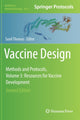 Book cover of: Vaccine Design. By: Sunil Thomas