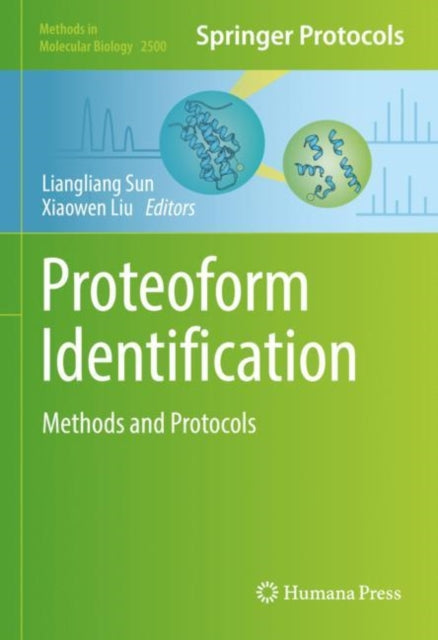Book cover of: Proteoform Identification. By: Liangliang Sun