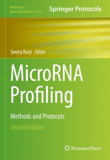 Book cover of: MicroRNA Profiling. By: Sweta Rani