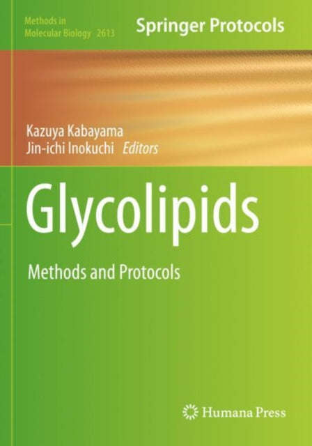 Book cover of: Glycolipids. By: Kazuya Kabayama