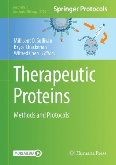 Book cover of: Therapeutic Proteins. By: Millicent O. Sullivan