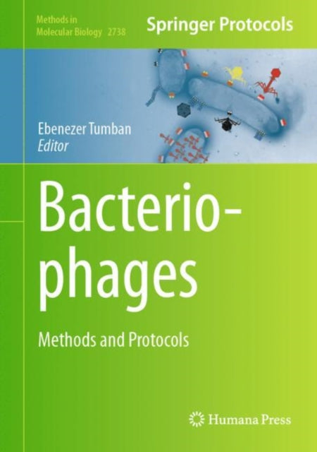Book cover of: Bacteriophages. By: Ebenezer Tumban