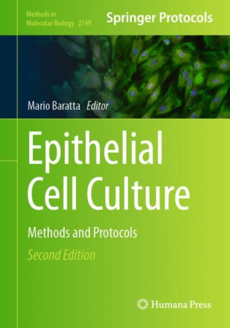 Book cover of: Epithelial Cell Culture. By: Mario Baratta